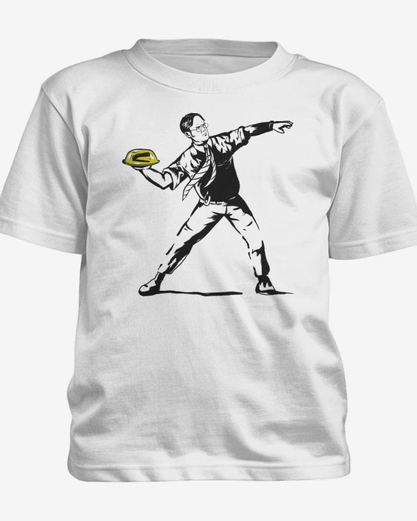 Polera de niño Blanco de Broma Gelatinosa