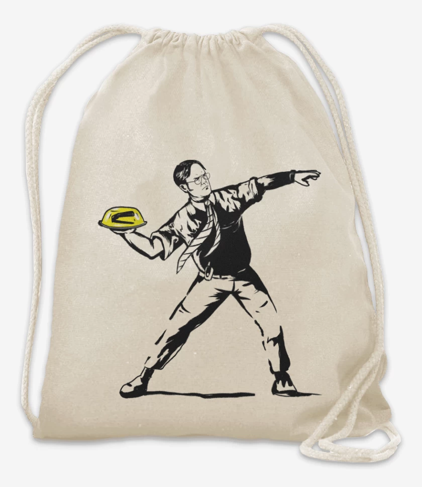 Mochila Blanco de Broma Gelatinosa