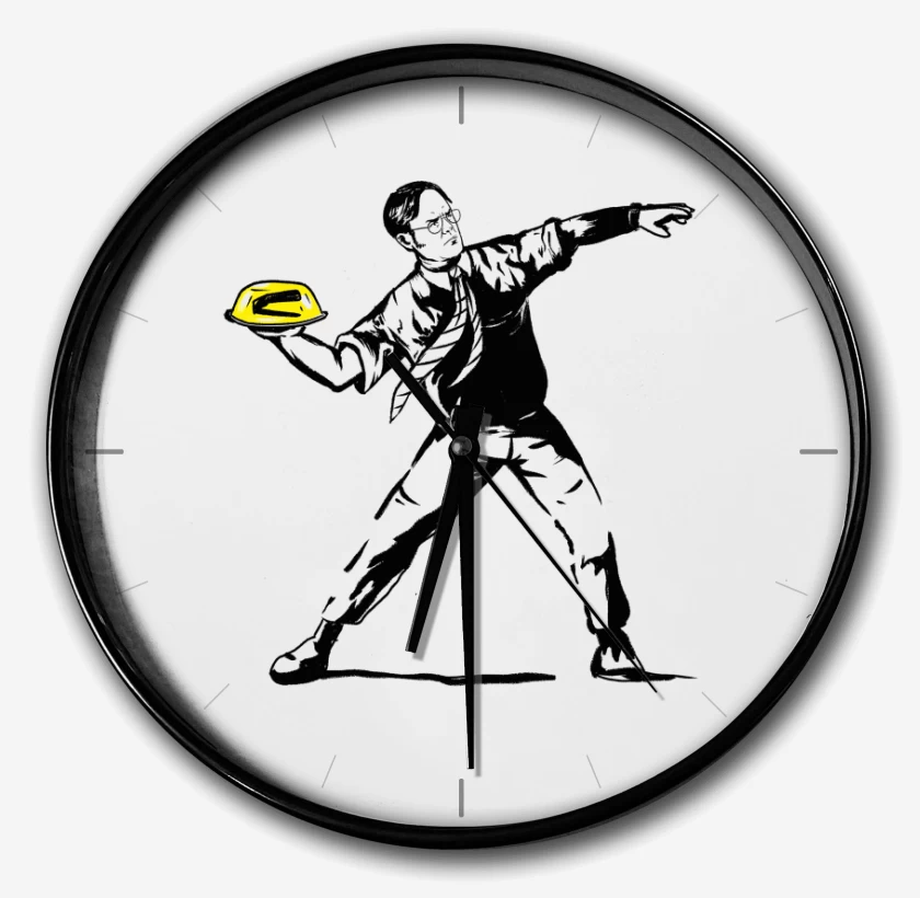 Reloj Blanco de Broma Gelatinosa