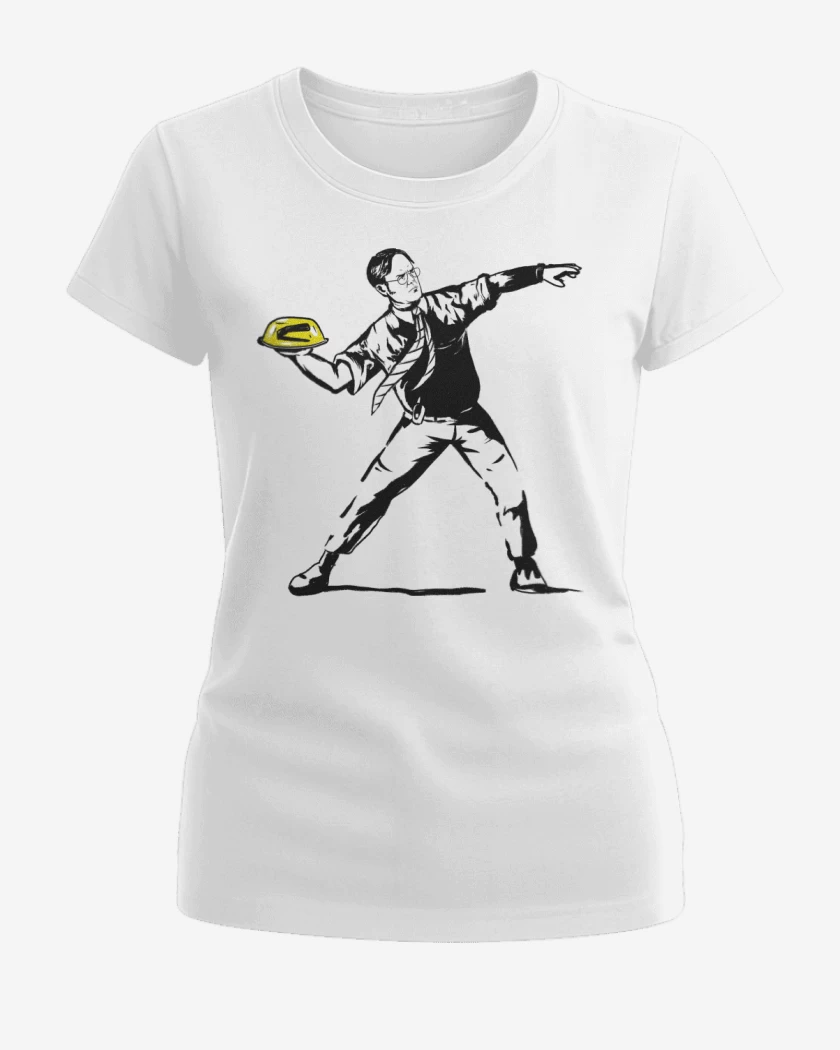 Polera de Mujer Blanco de Broma Gelatinosa
