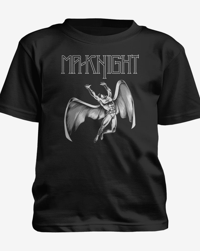 Polera de niño Negro de Led Knight