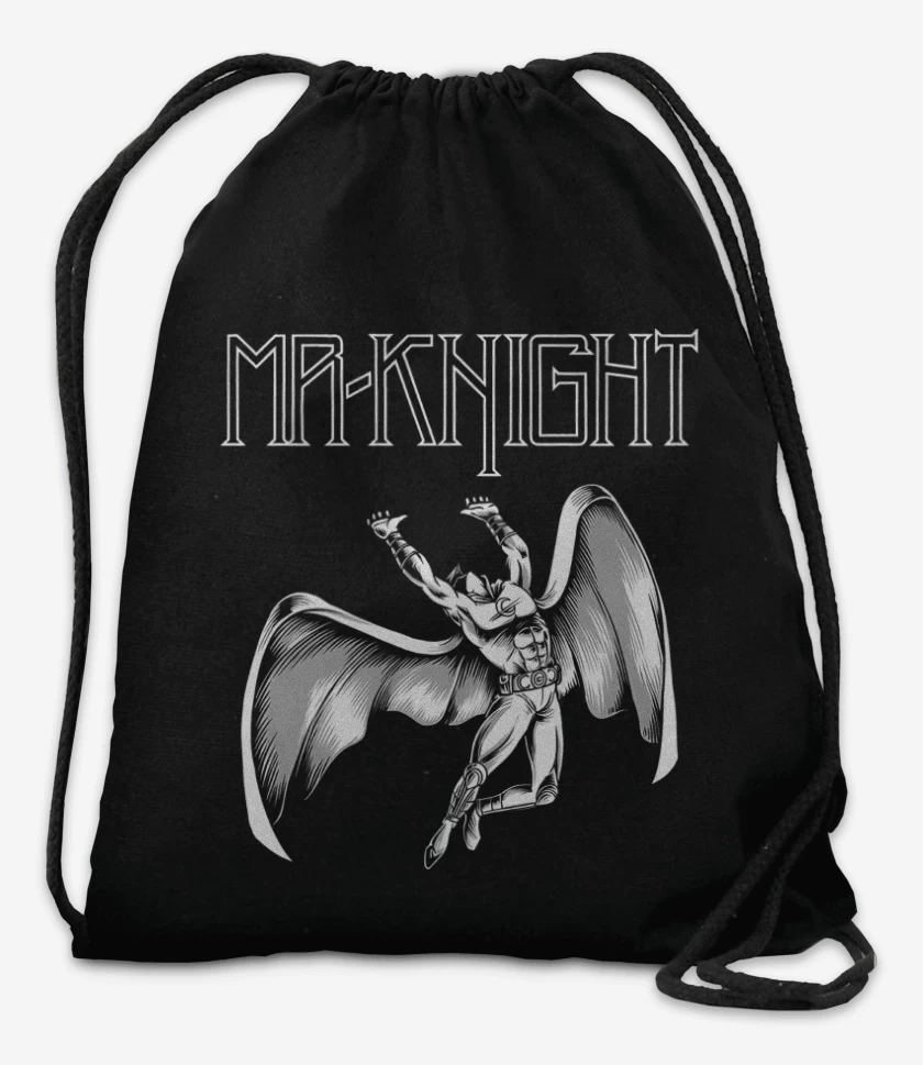 Mochila Negro de Led Knight