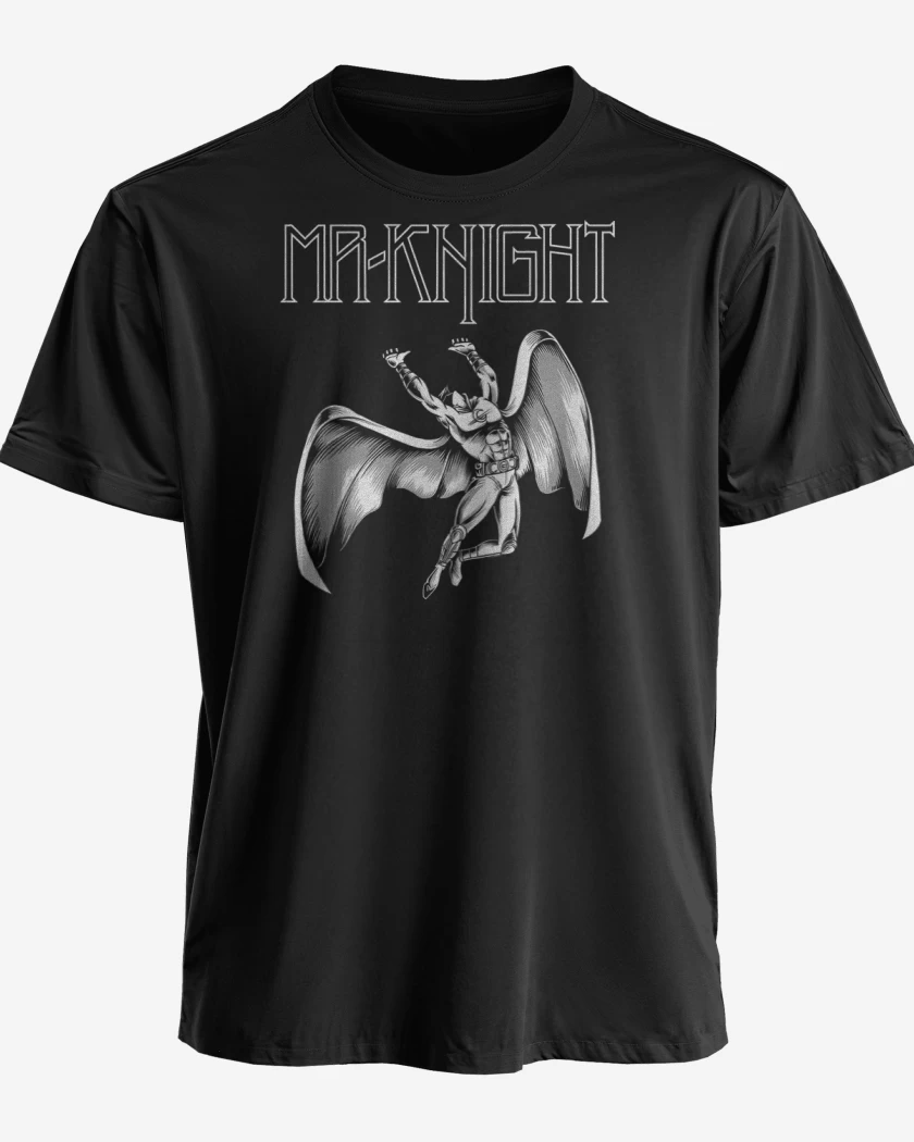 Polera premium Negro de Led Knight