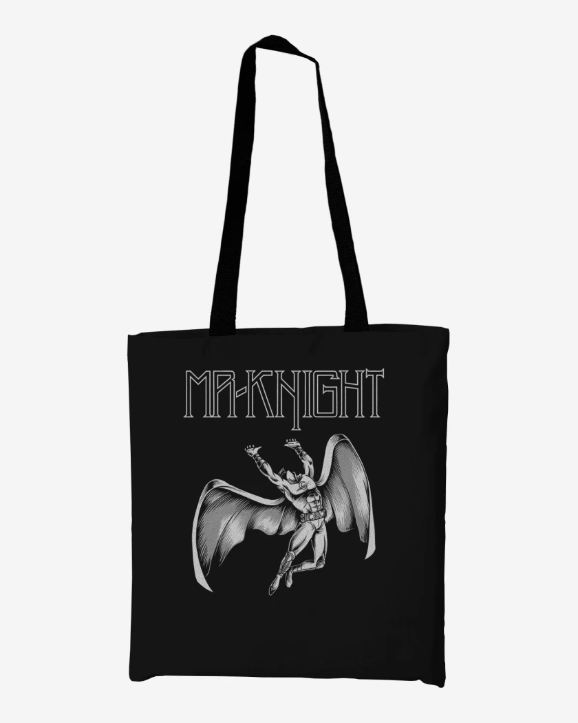 Totebag Negro de Led Knight