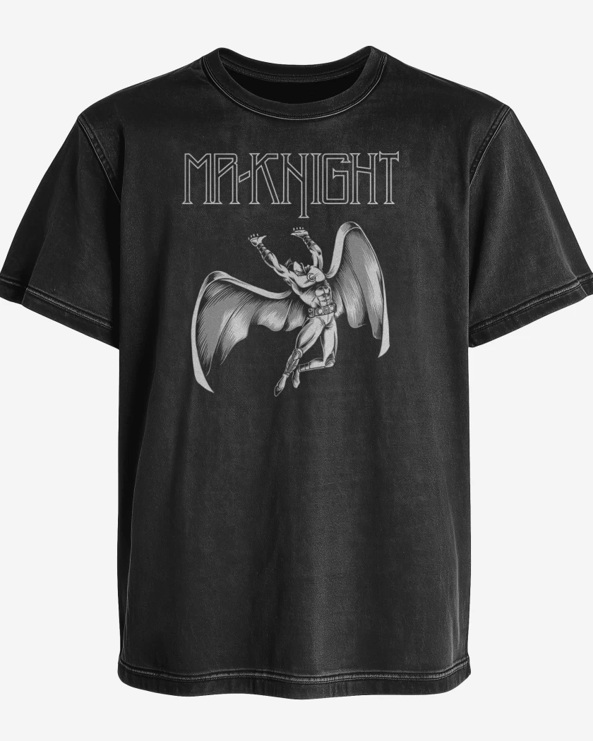 Polera desgastada Led Knight