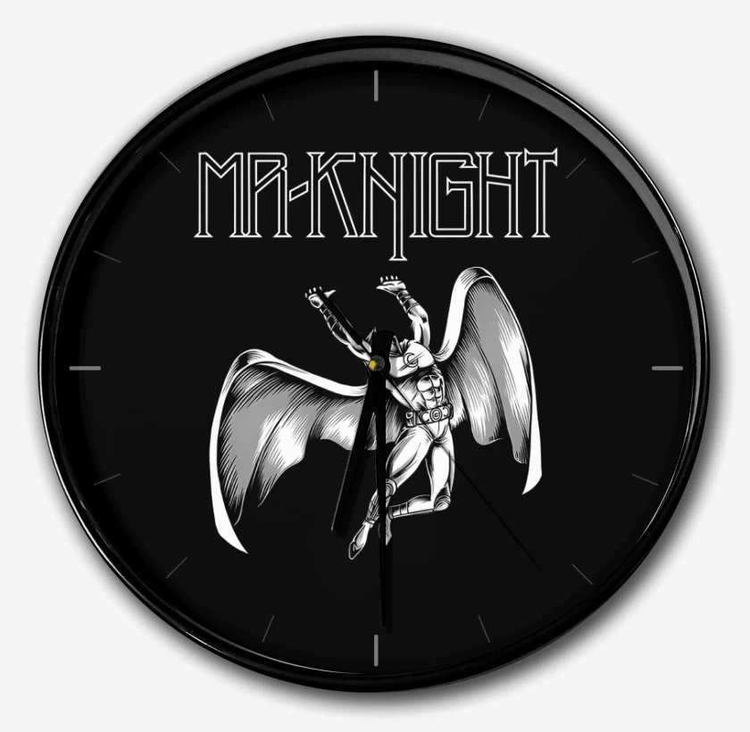 Reloj Negro de Led Knight
