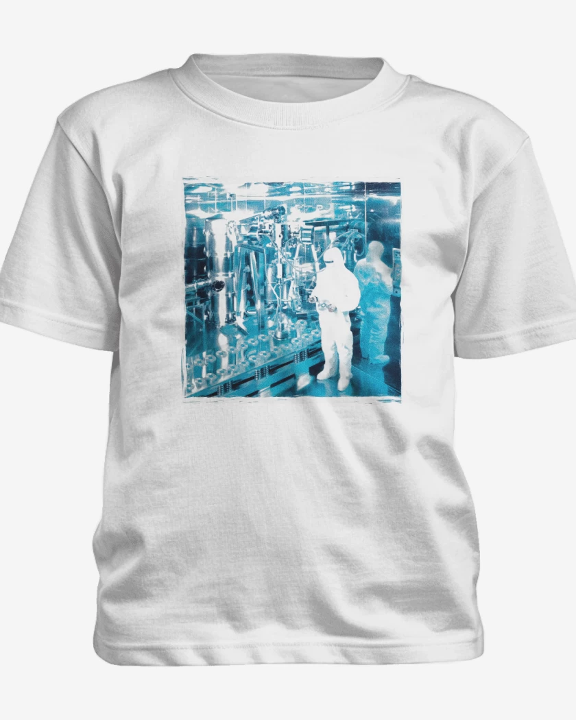 Polera de niño Blanco de PT - SD (OR) (Solo Blanco)