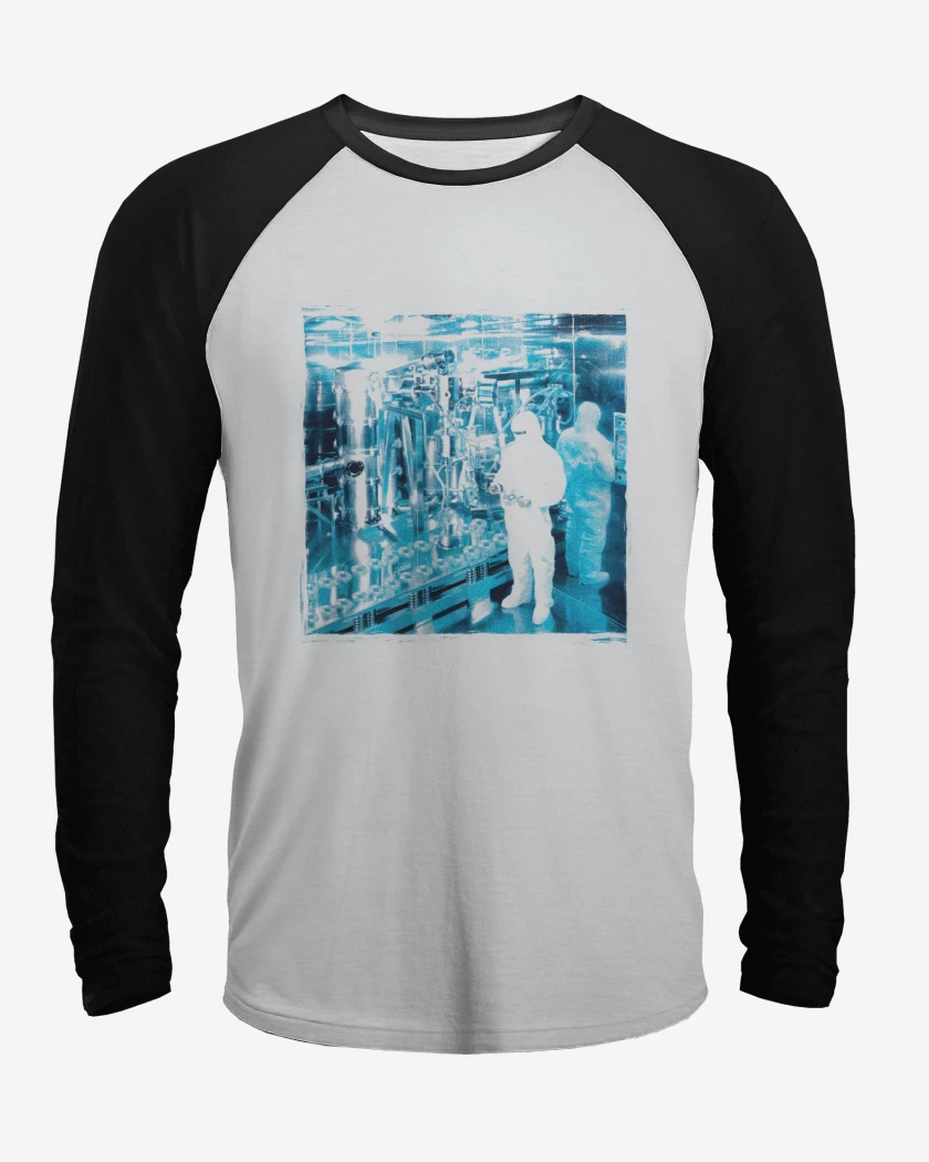 Polera Raglan PT - SD (OR) (Solo Blanco)