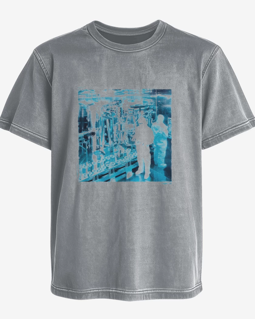 Polera desgastada PT - SD (OR) (Solo Blanco)