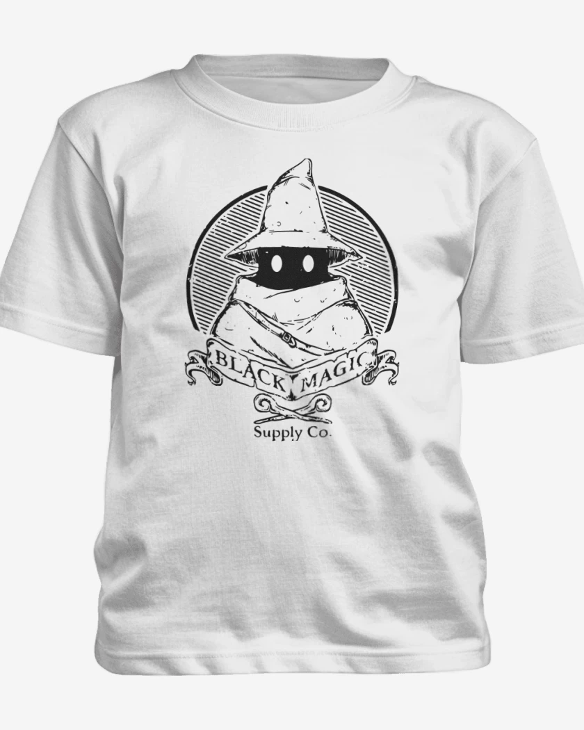 Polera de niño Blanco de Black Magic Supply Co