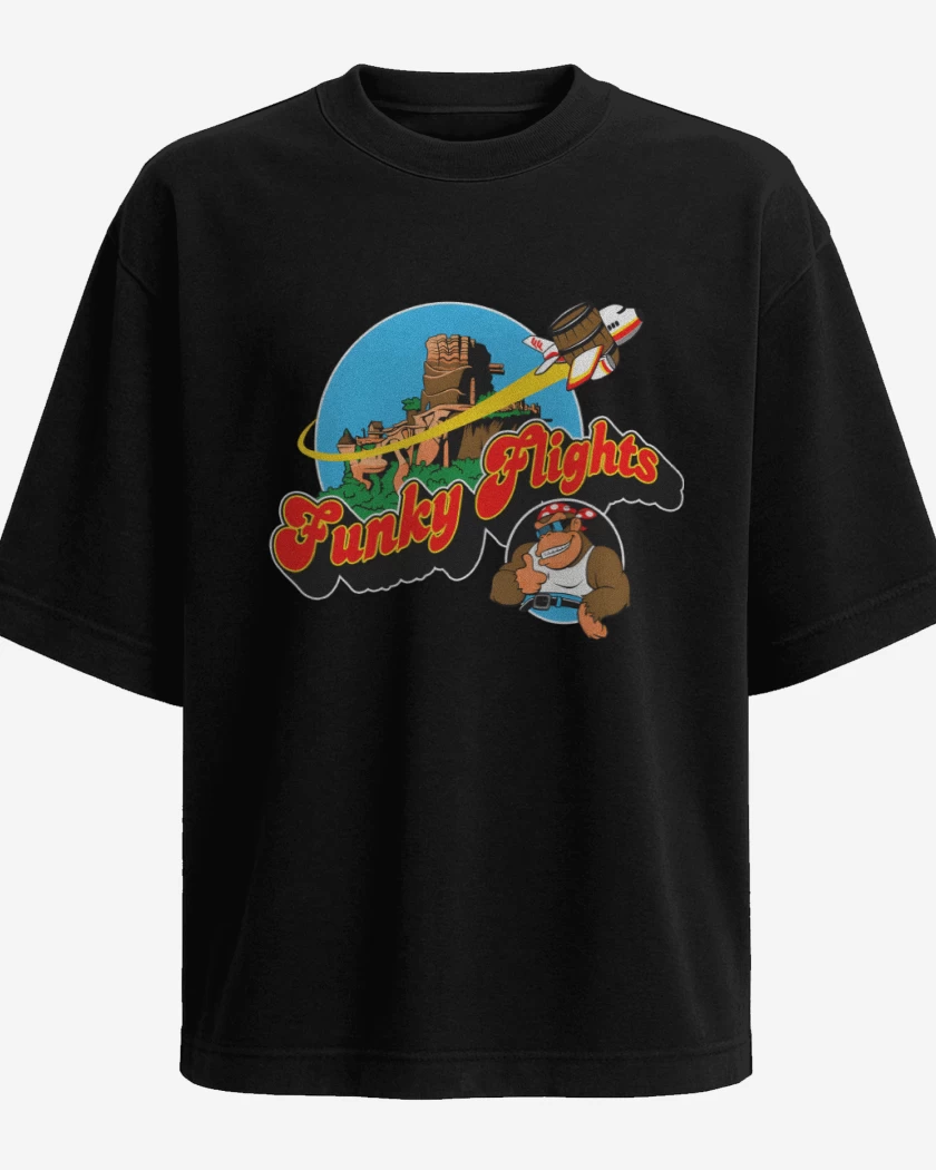 Polera Oversize Funky Flights