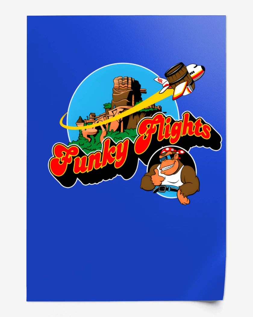 Print Funky Flights