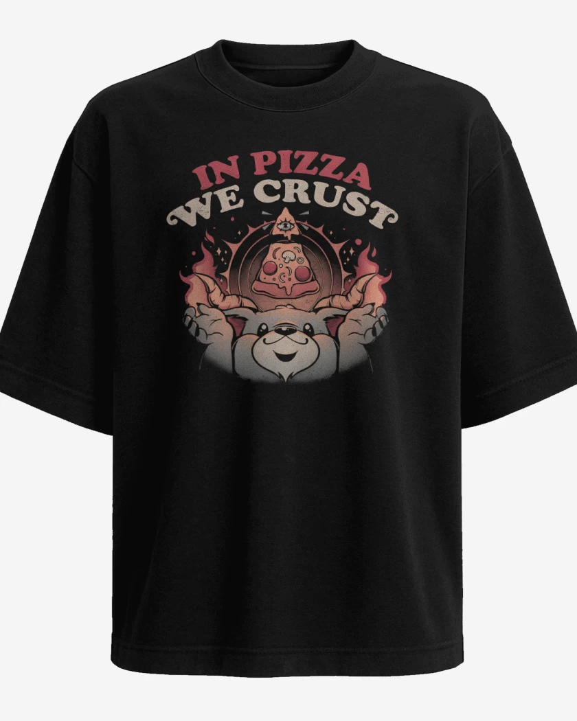 Polera Oversize In Pizza We Crust