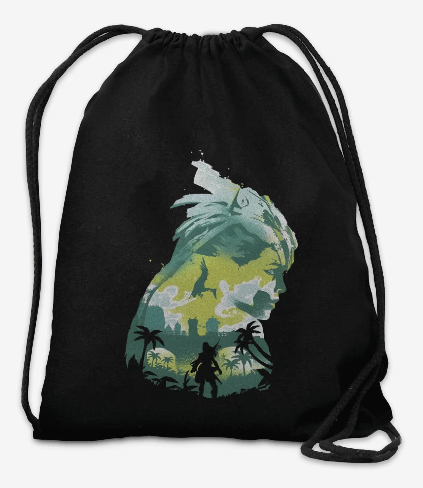 Mochila Negro de Forbidden West