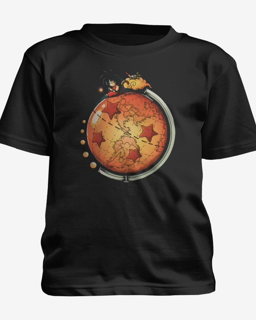 Polera de niño Negro de Dragon World