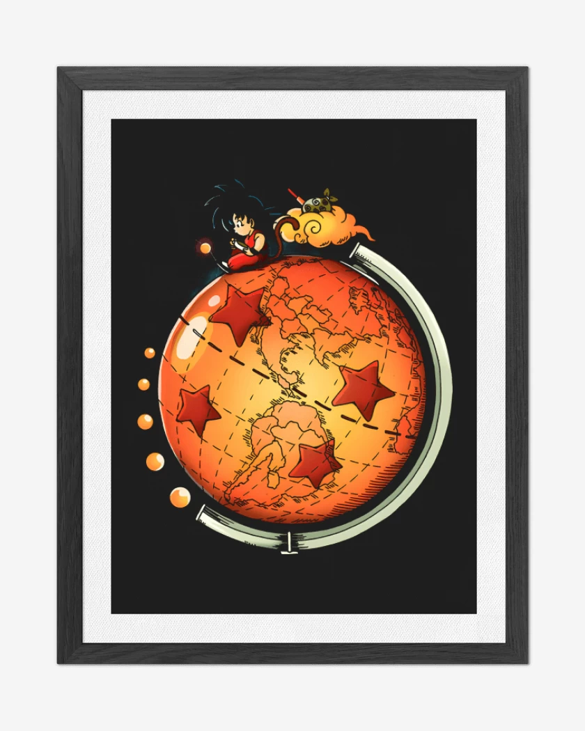 Cuadro decorativo Negro de Dragon World