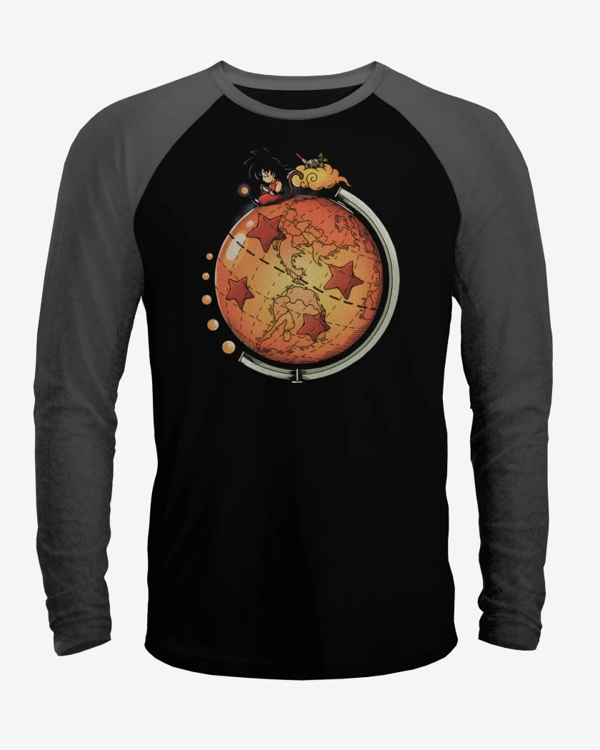 Polera Raglan Dragon World