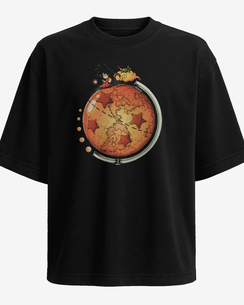 Polera Oversize Dragon World