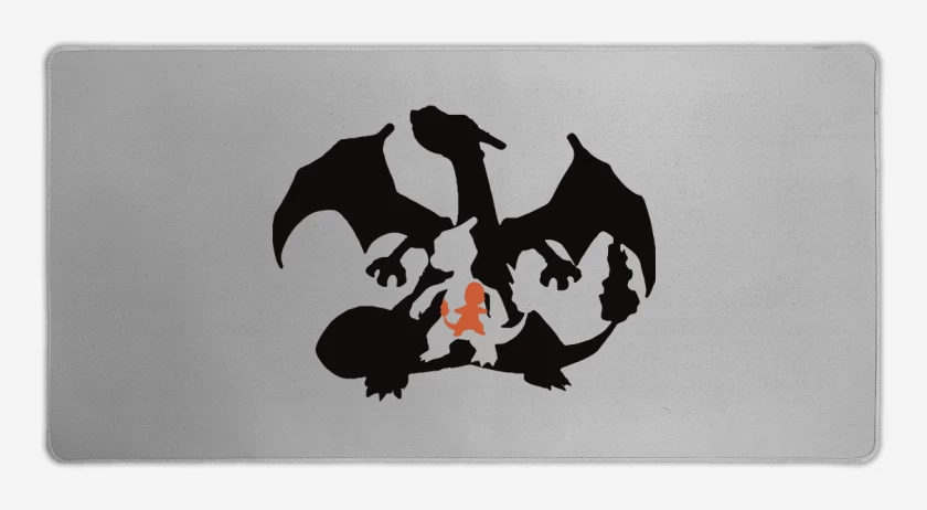Mouse pad Gamer The evolution of Char
