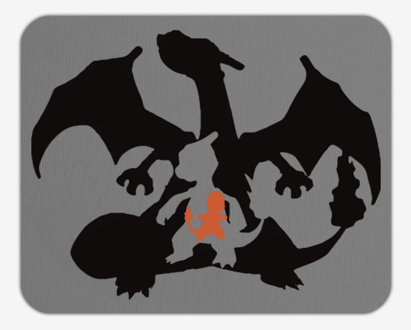 Mousepad The evolution of Char
