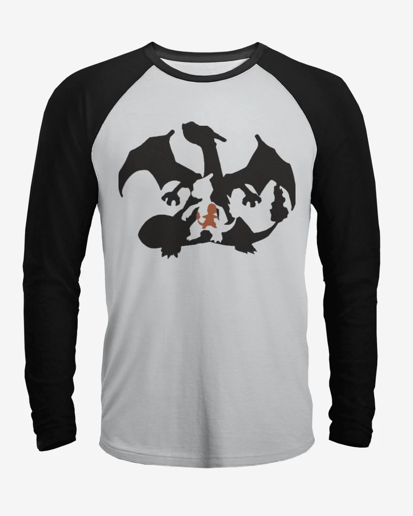 Polera Raglan The evolution of Char