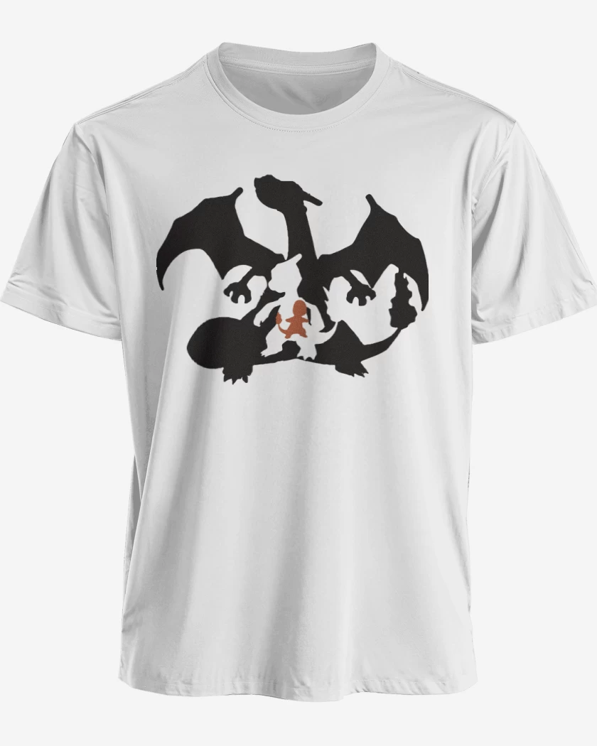 Polera premium Blanco de The evolution of Char
