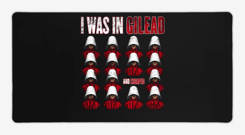 Mouse pad Gamer Negro de El Cuento de la Criada