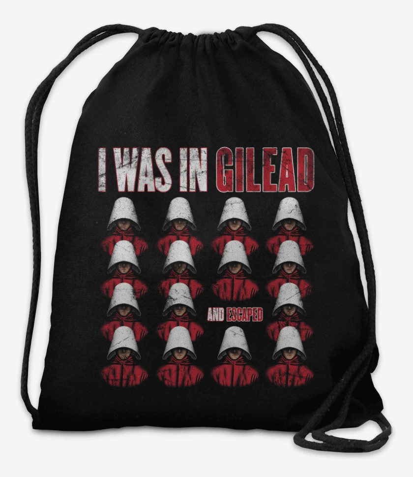 Mochila Negro de El Cuento de la Criada
