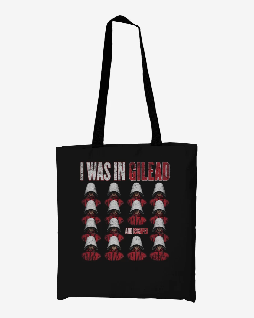 Totebag Negro de El Cuento de la Criada