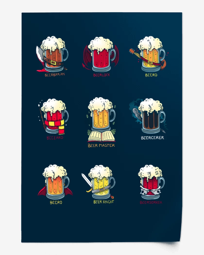 Print Beer Role Play