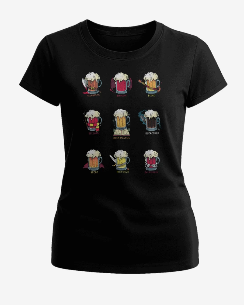 Polera de Mujer Negro de Beer Role Play