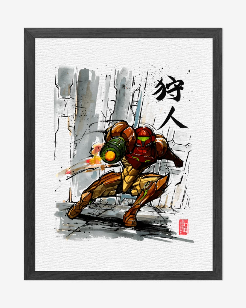 Cuadro decorativo Samus Sumi e