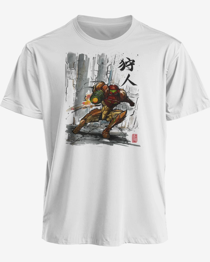 Polera premium Blanco de Samus Sumi e