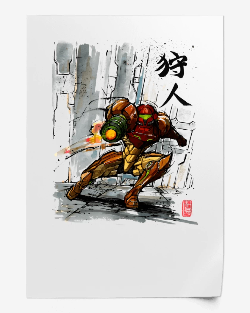 Print Samus Sumi e