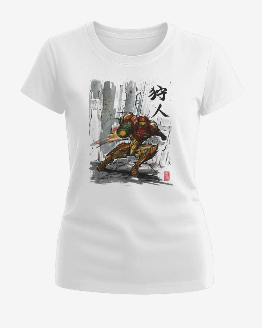Polera de Mujer Blanco de Samus Sumi e