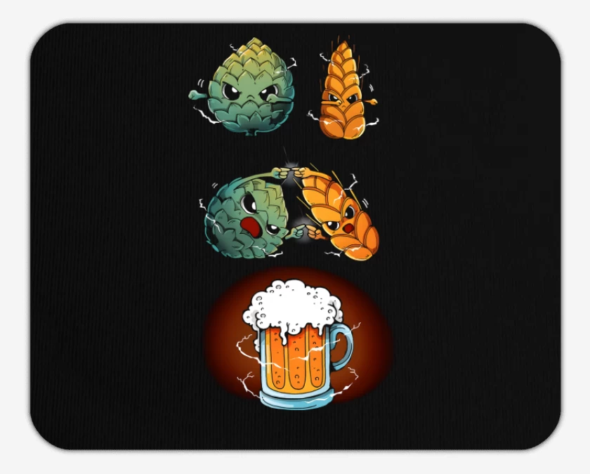 Mousepad Fusión! Cerveza!