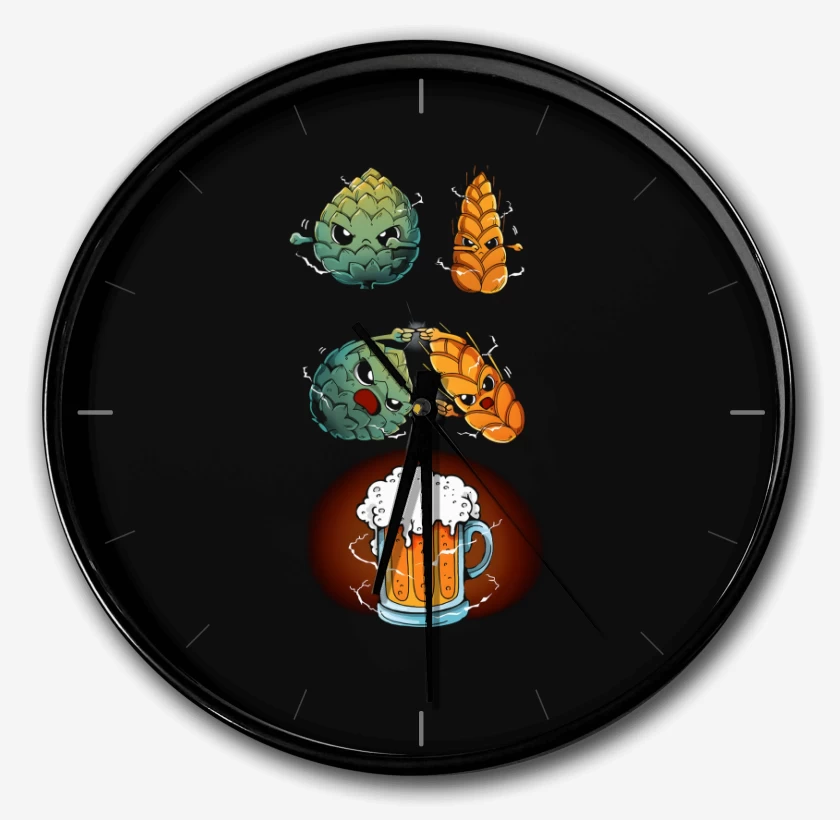 Reloj Negro de Fusión! Cerveza!