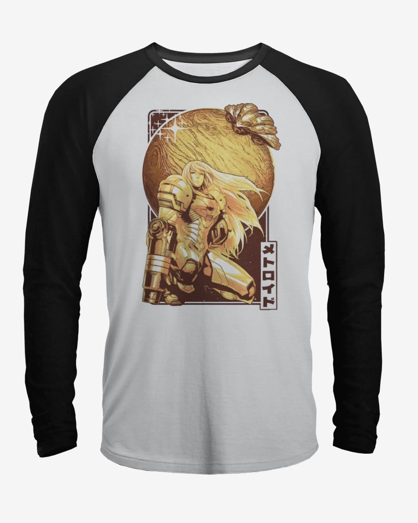 Polera Raglan Samus Aran
