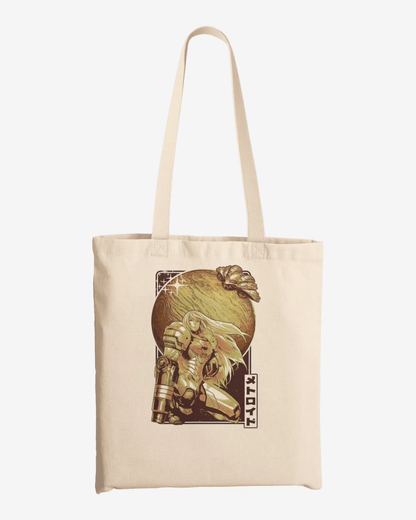 Totebag Blanco de Samus Aran