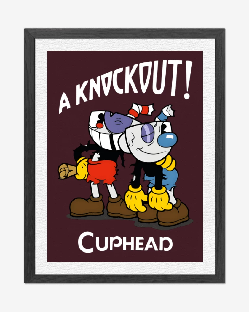 Cuadro decorativo Burdeo de A Knockout!