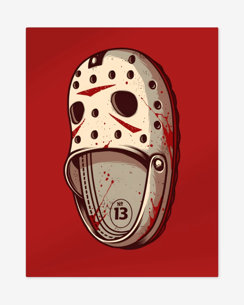 Print metalico Rojo de Killer Crocs
