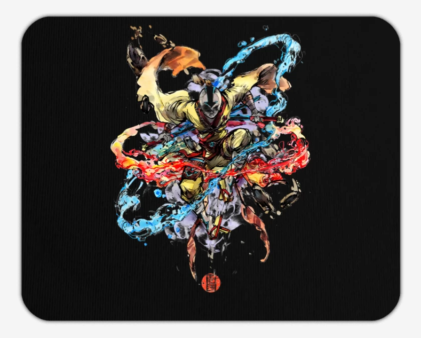 Mousepad Aang Samurai