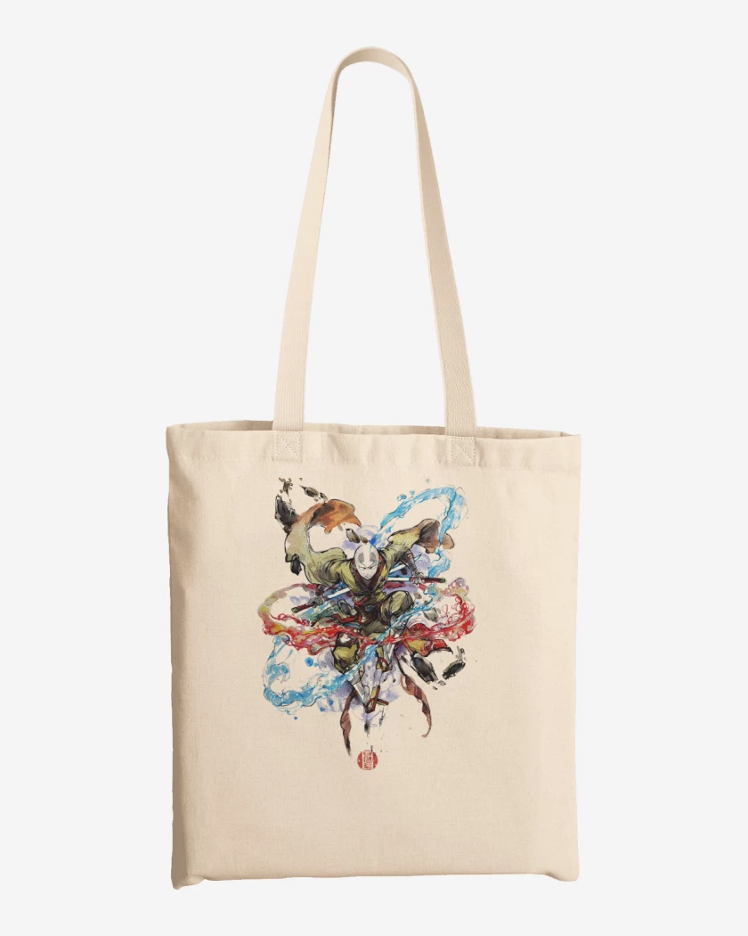 Totebag Aang Samurai