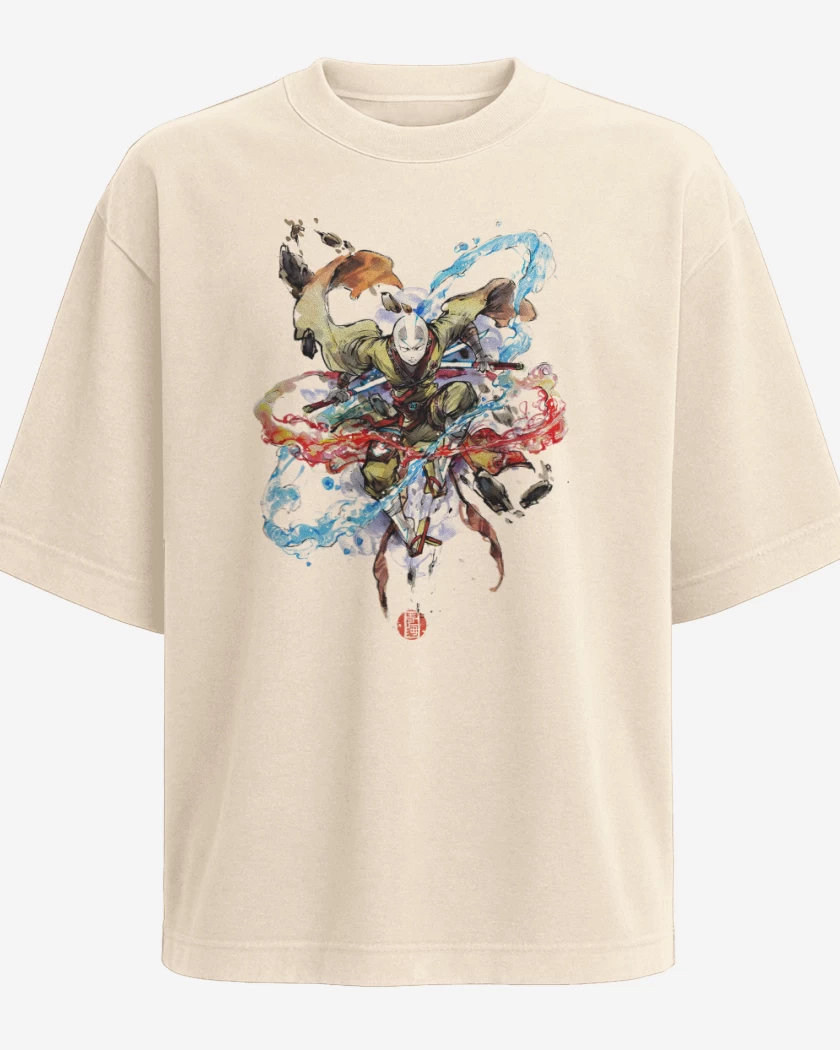 Polera Oversize Aang Samurai