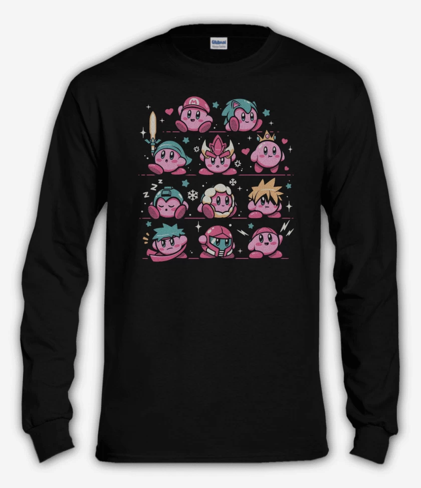 Polera manga larga Guerreros Rosados