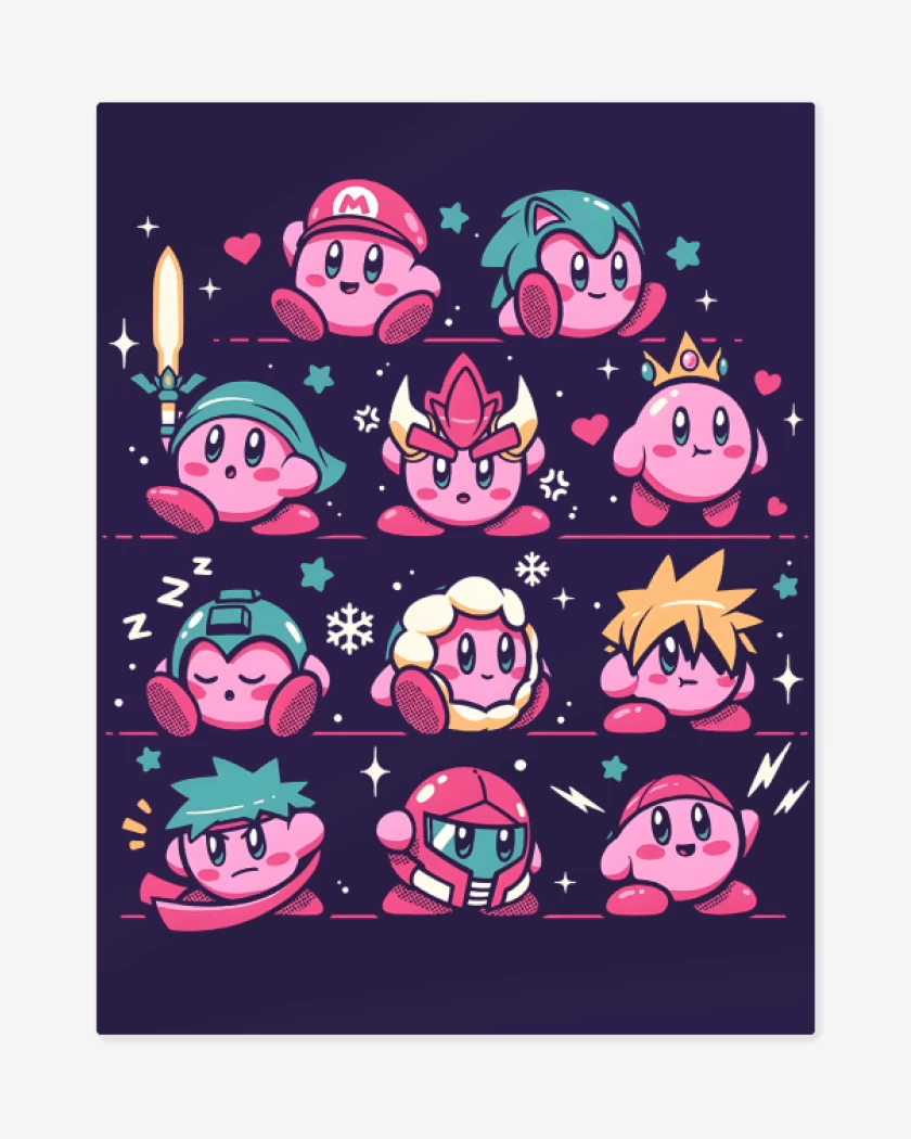 Print metalico Guerreros Rosados