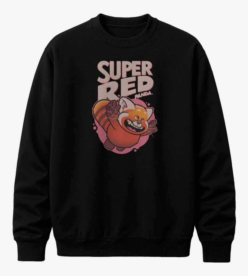 Poleron polo Super Red Panda