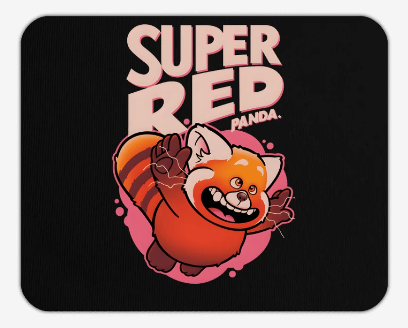 Mousepad Super Red Panda