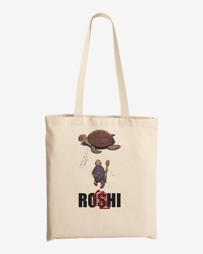 Totebag Blanco de Roshi Akira