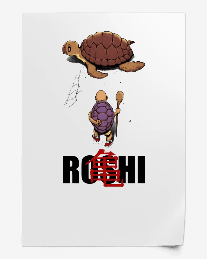 Print Blanco de Roshi Akira